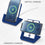 SOAR NFL Wireless Charging Stand, New York Giants - 757 Sports Collectibles