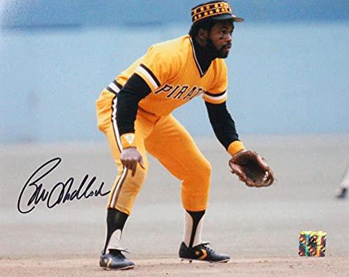 Bill Madlock Autographed Pirates Catch Stance 8x10 Photo-JerseySource Black - 757 Sports Collectibles