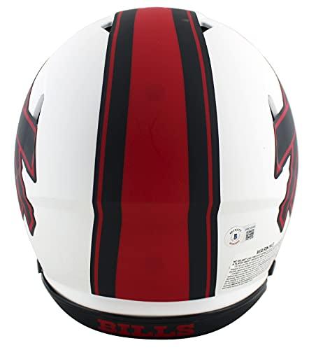 Bills Stefon Diggs Authentic Signed Lunar Full Size Speed Proline Helmet BAS Wit - 757 Sports Collectibles