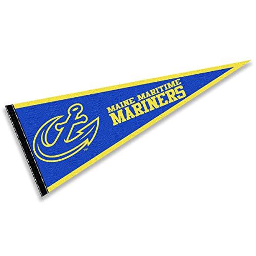 College Flags & Banners Co. Maine Maritime Mariners Pennant - 757 Sports Collectibles