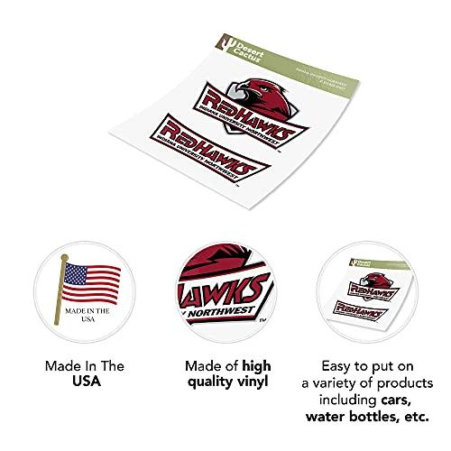 Indiana University Northwest Sticker Vinyl Decal Laptop Water Bottle Car Scrapbook (4 Inch Set) - 757 Sports Collectibles