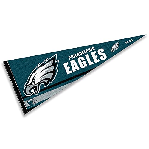 WinCraft Philadelphia Eagles Pennant Banner Flag - 757 Sports Collectibles