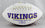 Case Keenum Autographed Minnesota Vikings Logo Football- JSA W Auth R - 757 Sports Collectibles