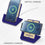 SOAR NCAA Wireless Charging Stand V.4, Washington Huskies - 757 Sports Collectibles