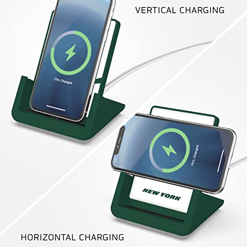 SOAR NFL Wireless Charging Stand, New York Jets - 757 Sports Collectibles