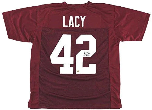 Eddie Lacy Autographed/Signed Alabama Crimson Tide Custom Jersey - 757 Sports Collectibles