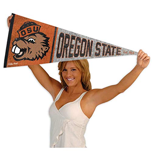 Oregon State Beavers Pennant Throwback Vintage Banner - 757 Sports Collectibles