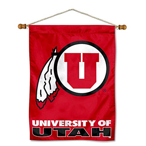 Utah Banner with Hanging Pole - 757 Sports Collectibles