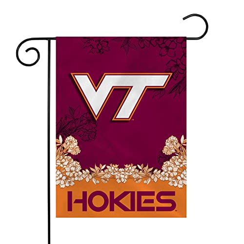 Rico Industries NCAA Virginia Tech Hokies Primary 13" x 18" Double Sided Garden Flag - 757 Sports Collectibles