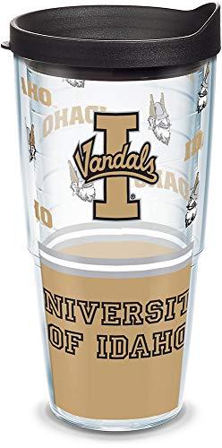 Tervis Idaho Vandals Tumbler with Wrap and Black Lid 24oz, Clear - 757 Sports Collectibles