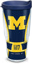 Tervis Made in USA Double Walled University of Michigan UM Wolverines Insulated Tumbler Cup Keeps Drinks Cold & Hot, 24oz, Spirit - 757 Sports Collectibles