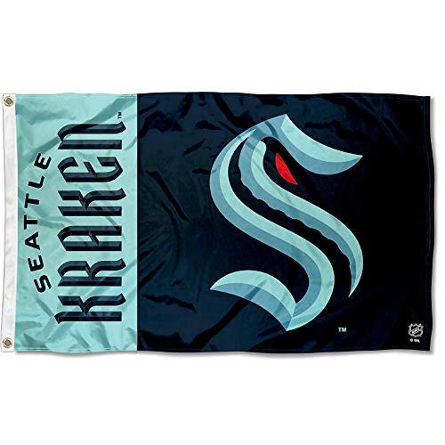 WinCraft Kraken 3x5 Feet Banner Flag - 757 Sports Collectibles