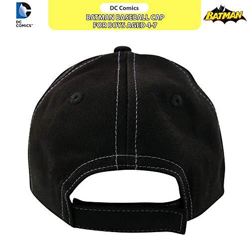 DC Comics Boys Baseball Cap with 3D POP: Batman, Superman and Justice League (Ages 2-7) - 757 Sports Collectibles