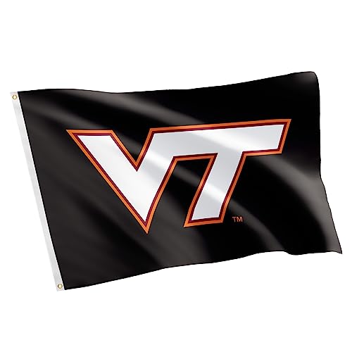 Desert Cactus Virginia Tech Flag Hokies VT Flags Banners 100% Polyester Indoor Outdoor 3x5 (Style Z) - 757 Sports Collectibles