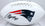 Damien Harris Autographed New England Patriots Logo Football-Beckett W Hologram Black - 757 Sports Collectibles