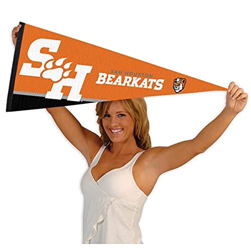College Flags & Banners Co. Sam Houston State Pennant Full Size Felt - 757 Sports Collectibles