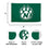 Northwest Missouri State University Bearcats NW MO 100% Polyester Indoor Outdoor 3 feet x 5 feet Flag - 757 Sports Collectibles