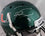 Ray Lewis Autographed Miami Hurricanes Green Schutt F/S Helmet - JSA Auth Silver - 757 Sports Collectibles