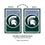 Team Sports America NCAA Double Sided Michigan State University House Flag Officially Licensed Sports Flag for Home Office Yard Sports Gift - 757 Sports Collectibles