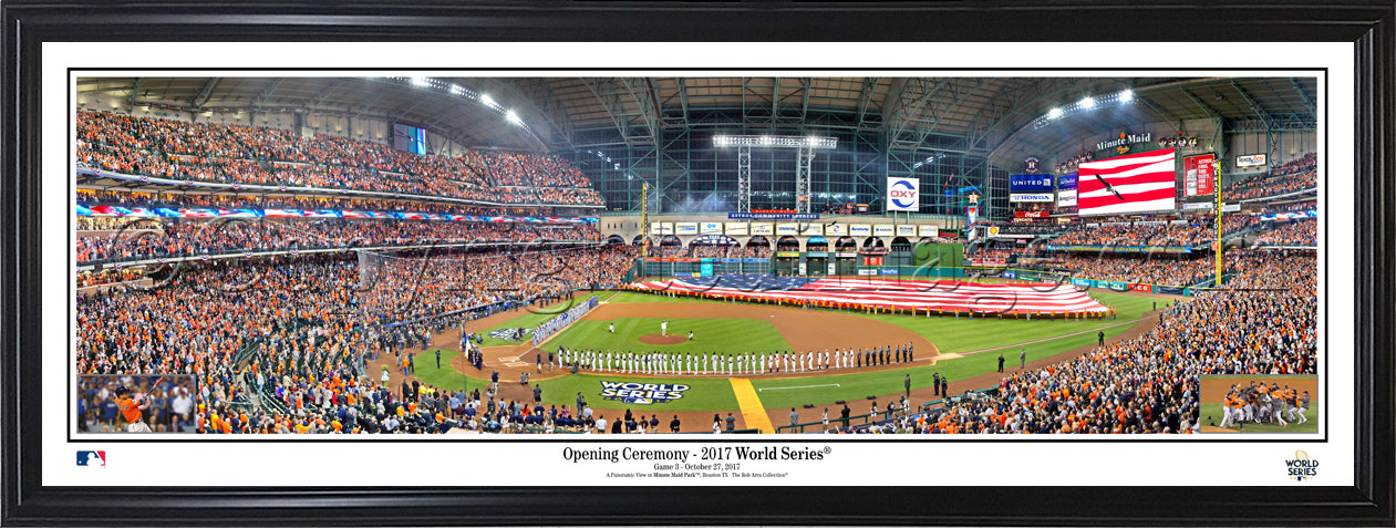 TX-419 Astros 2017 World Series Opening Ceremony - 757 Sports Collectibles