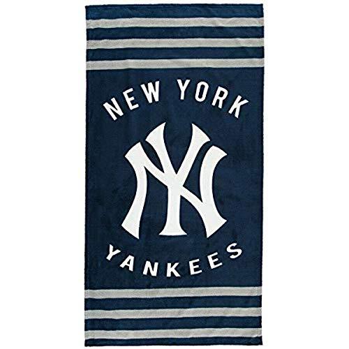 The Northwest Company MLB New York Yankees Beach Towel, 30 x 60-inchesBeach Towel, 30 x 60-inches, Blue, 30 x 60-inches (NYYTWL2020) - 757 Sports Collectibles
