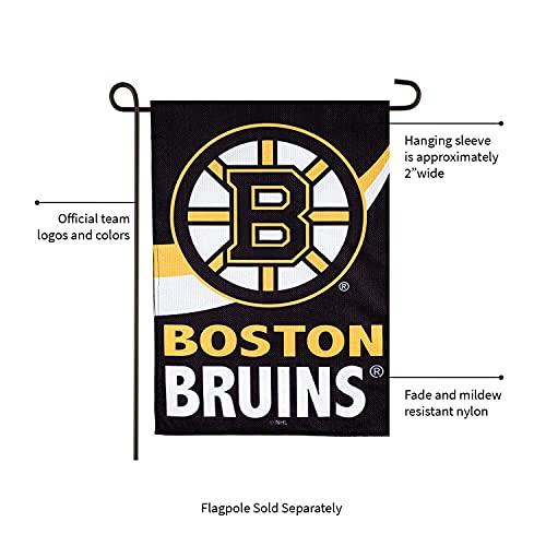 Team Sports America NHL Double Sided Boston Bruins Garden Flag Officially Licensed Sports Flag for Home Office Yard Sports Gift - 757 Sports Collectibles