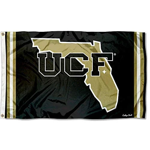 College Flags & Banners Co. Central Florida Knights Vintage Retro Throwback 3x5 Banner Flag - 757 Sports Collectibles