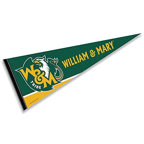 College Flags & Banners Co. William and Mary Pennant Full Size Felt - 757 Sports Collectibles