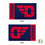 Desert Cactus University of Dayton Flag Flyers UD Flags Banners 100% Polyester Indoor Outdoor 3x5 (Team Name) - 757 Sports Collectibles