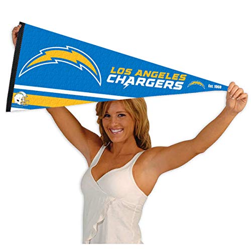 WinCraft Los Angeles Chargers Pennant Banner Flag - 757 Sports Collectibles