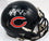 Brian Urlacher Autographed Chicago Bears Speed Mini Helmet w/HOF-Beckett W Hologram Silver - 757 Sports Collectibles