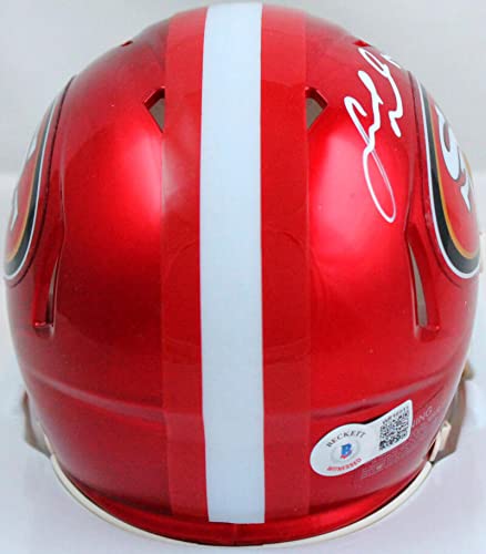 Fred Warner Autographed San Francisco 49ers Flash Mini Helmet-Beckett W Hologram White - 757 Sports Collectibles