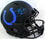 Reggie Wayne Autographed Colts Authentic Eclipse Speed F/S Helmet- PSA/DNA Blue - 757 Sports Collectibles