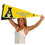 College Flags & Banners Co. App State Mountaineers Pennant and 12" X 30" Banner - 757 Sports Collectibles