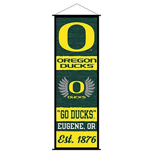 Oregon Ducks Banner and Scroll Sign - 757 Sports Collectibles