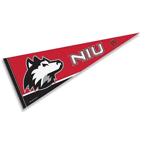 College Flags & Banners Co. Northern Illinois Huskies Pennant Full Size Felt - 757 Sports Collectibles