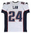 Ty Law Authentic Signed White Pro Style Jersey Autographed BAS Witnessed - 757 Sports Collectibles