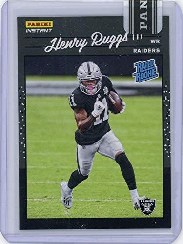 Henry Ruggs III 2020 Panini Instant Football Rated Rookie Card 1/1 - 757 Sports Collectibles