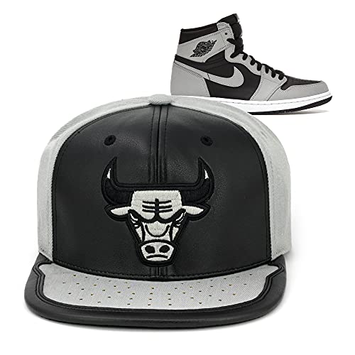 Mitchell & Ness Chicago Bulls Jordan Day ONE Snapback NBA Hat - Black/Gray - 757 Sports Collectibles