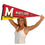 College Flags & Banners Co. Maryland Pennant Full Size Felt - 757 Sports Collectibles