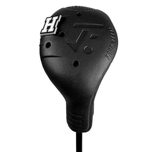 FRANKTECH Golf Club Covers, 4pcs or 1pc EVA Plastic Golf Head Covers for Driver Fairway Woods Hybrid, Driver Headcover with Pins, Fit All Right-Handed Golf Clubs, Easy On Off, Washable, Funny - 757 Sports Collectibles