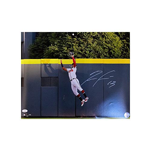 Ronald Acuna Jr Autographed Atlanta Braves 16x20 Photo - JSA COA (Horizontal) - 757 Sports Collectibles