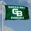 College Flags & Banners Co. Wisconsin Green Bay Phoenix GB Logo Flag - 757 Sports Collectibles