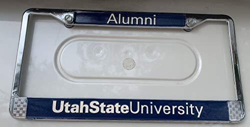 Utah State University Alumni Chrome Metal License Plate Frames - 757 Sports Collectibles