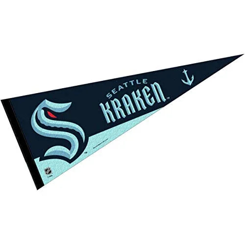 WinCraft Kraken Pennant Flag - 757 Sports Collectibles