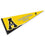 College Flags & Banners Co. App State Mountaineers Pennant and 12" X 30" Banner - 757 Sports Collectibles
