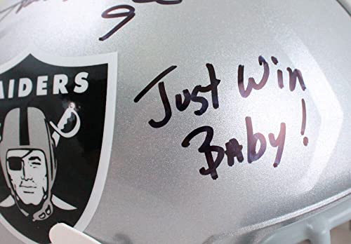 Shane Lechler Autographed Oakland Raiders F/S Helmet w/3 Insc.-Beckett W Hologram - 757 Sports Collectibles