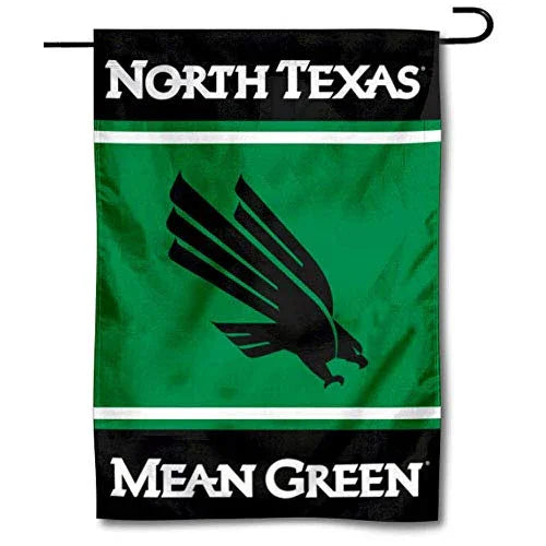 North Texas Mean Green Garden Banner Flag - 757 Sports Collectibles