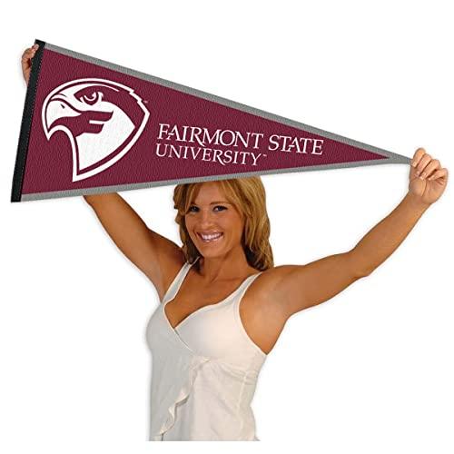 College Flags & Banners Co. Fairmont State Fighting Falcons Pennant - 757 Sports Collectibles