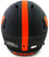 Warren Sapp Signed Miami Hurricanes Eclipse Speed FS Helmet w 91-BeckettWOrange - 757 Sports Collectibles